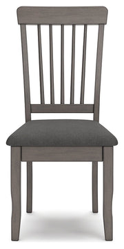 Shullden Gray Dining Table and 2 Chairs - Gate FurnitureDining Room Set