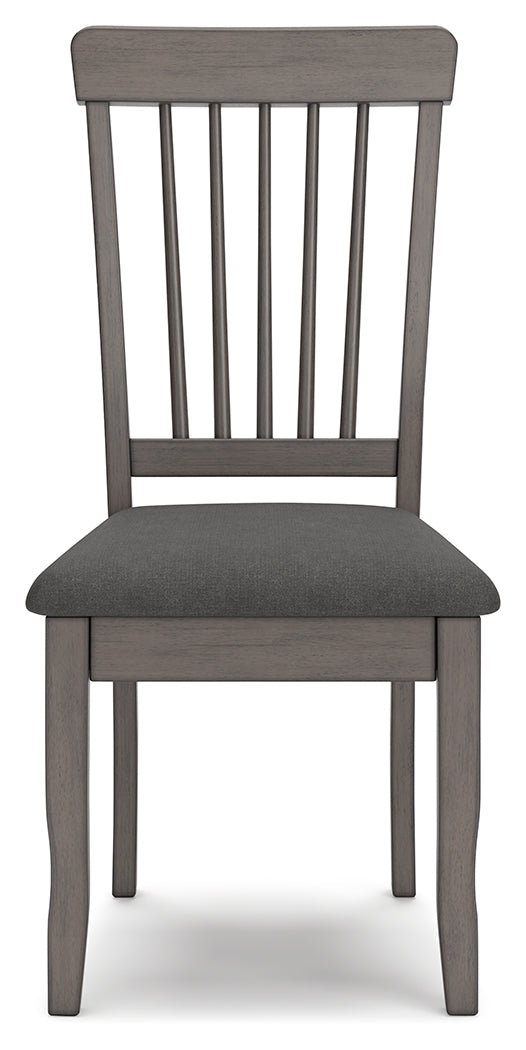 Shullden Gray Dining Table and 2 Chairs - Gate FurnitureDining Room Set