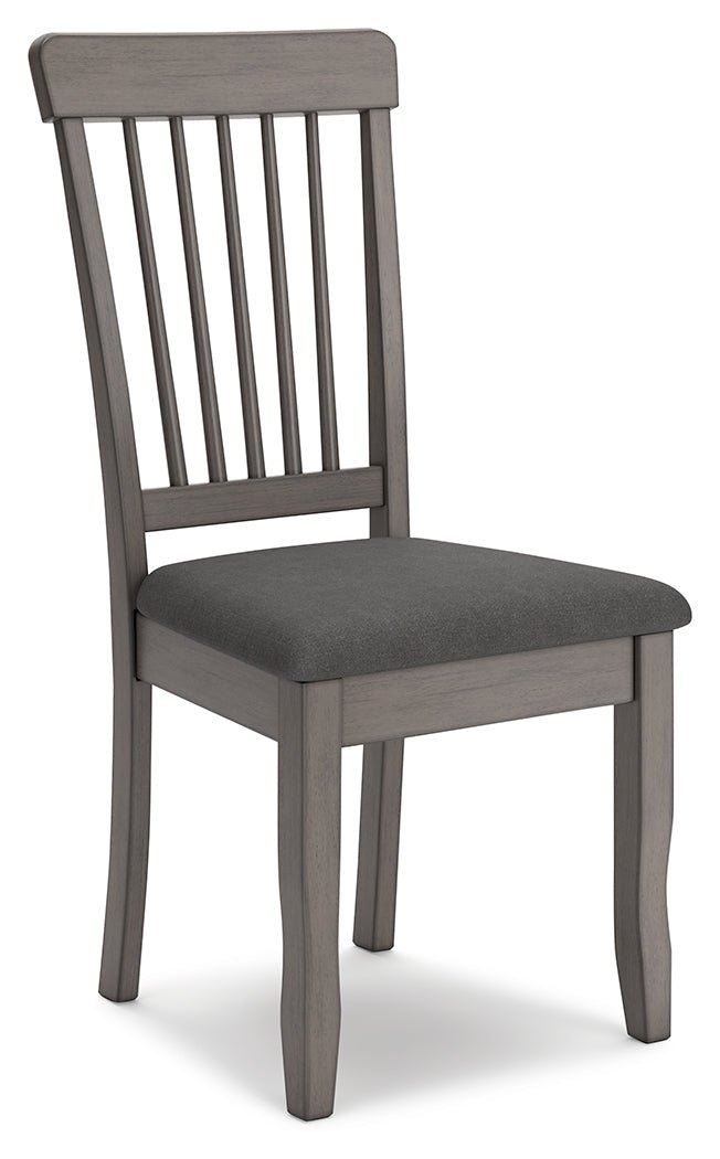 Shullden Gray Dining Table and 2 Chairs - Gate FurnitureDining Room Set