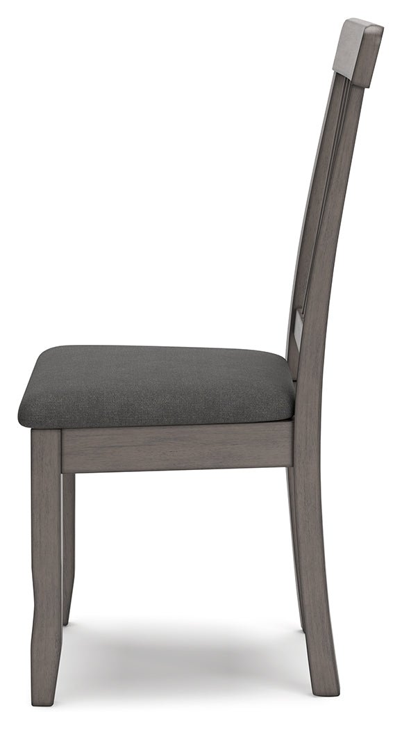 Shullden Gray Dining Table and 2 Chairs - Gate FurnitureDining Room Set