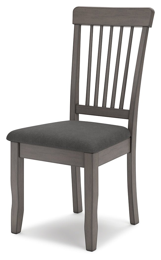 Shullden Gray Dining Table and 2 Chairs - Gate FurnitureDining Room Set