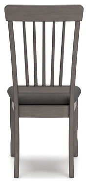 Shullden Gray Dining Table and 2 Chairs - Gate FurnitureDining Room Set