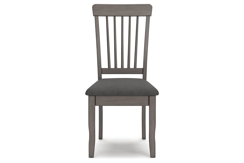 Shullden Gray Dining Table and 4 Chairs - Gate FurnitureDining Room Set