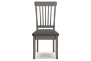 Shullden Gray Dining Table and 4 Chairs - Gate FurnitureDining Room Set