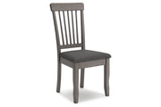Shullden Gray Dining Table and 4 Chairs - Gate FurnitureDining Room Set