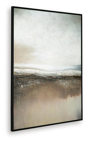 Siaking Brown/Gray/White Wall Art - A8000509