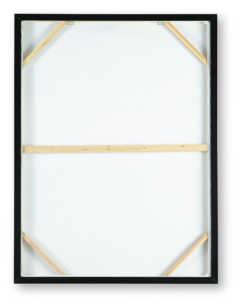 Siaking Brown/Gray/White Wall Art - A8000509