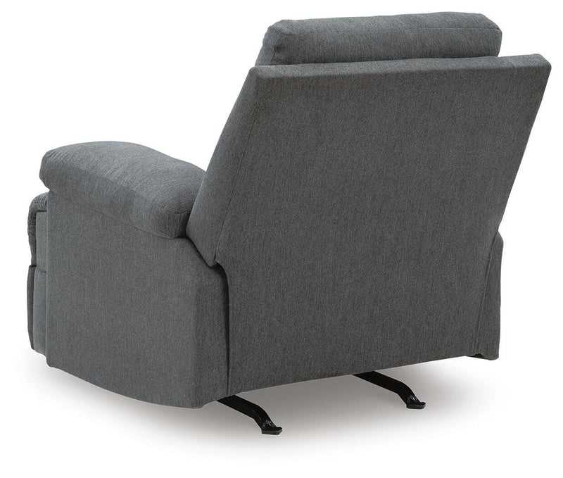 Side-Swipe Charcoal Recliner - PC9140625