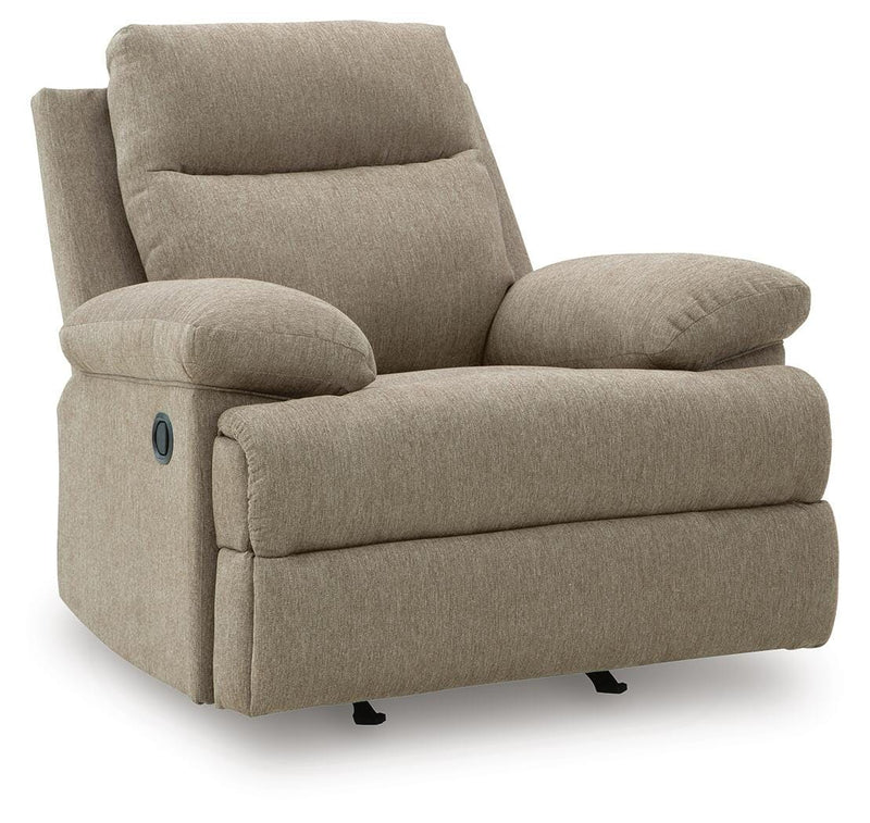 Side-Swipe Mocha Recliner - PC9140525