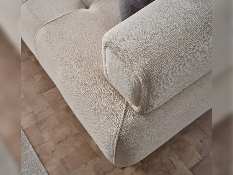 Sidney 3-pieces (Sofa & Loveseat & Chair) Livingroom in Beige - Green - 200-ELIF-SID-A206-321