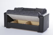 Sidney 3 Seat Sleeper (Bolzoni Gray) 1 Piece - Gate FurnitureSleeper Sofa