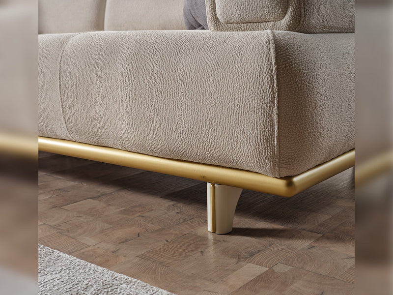 Sidney Convertible Sofa in White - 200-ELIF-SID-A204-3