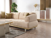 Sidney Convertible Sofa in White - 200-ELIF-SID-A204-3