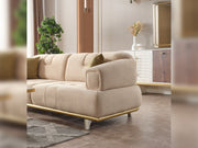 Sidney Convertible Sofa in White - 200-ELIF-SID-A204-3