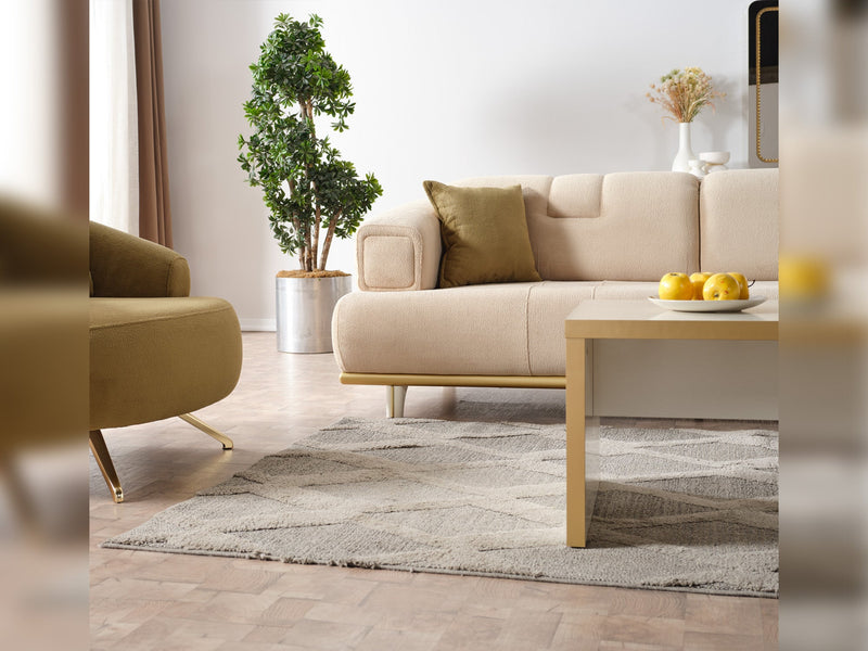 Sidney Convertible Sofa in White - 200-ELIF-SID-A204-3