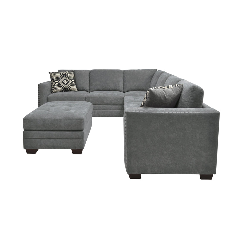 Sidney Gray Sectional - Gate FurnitureSectional