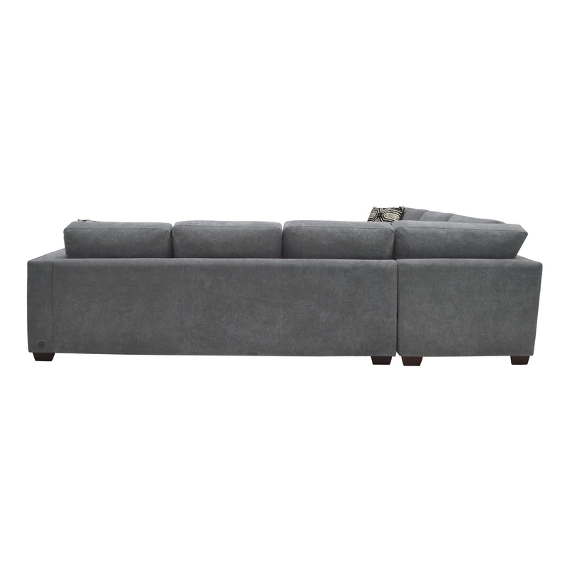 Sidney Gray Sectional - Gate FurnitureSectional