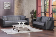 Sidney Sleeper (Bolzoni Gray) Living Room Set - Gate FurnitureLiving Room Set