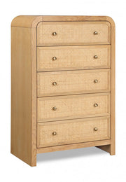 Siena Ash Wood And Natural Cane Chest in Natural - SienaNatural-CH