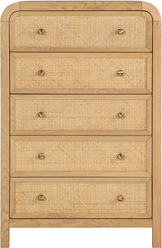 Siena Ash Wood And Natural Cane Chest in Natural - SienaNatural-CH