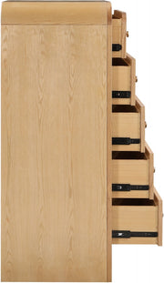 Siena Ash Wood And Natural Cane Chest in Natural - SienaNatural-CH
