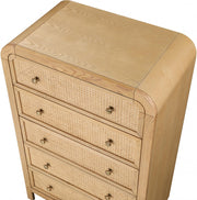 Siena Ash Wood And Natural Cane Chest in Natural - SienaNatural-CH