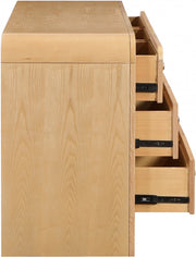 Siena Ash Wood And Natural Cane Dresser in Natural - SienaNatural-D
