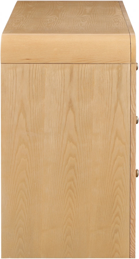 Siena Ash Wood And Natural Cane Dresser in Natural - SienaNatural-D