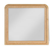 Siena Ash Wood And Natural Cane Frame Mirror in Natural - SienaNatural-M