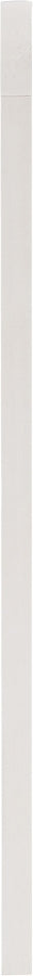 Siena Ash Wood And Natural Cane Frame Mirror in White - SienaWhite-M