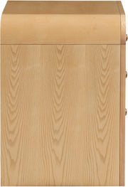 Siena Ash Wood And Natural Cane Nightstand in Natural - SienaNatural-NS