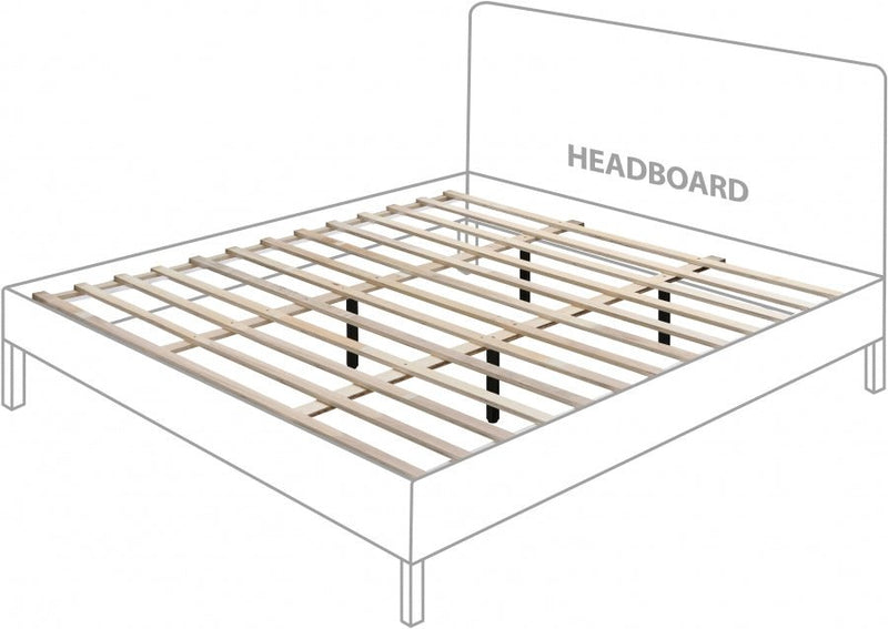 Siena Ash Wood King Bed (3 Boxes) Natural - Gate FurnitureKing Bed