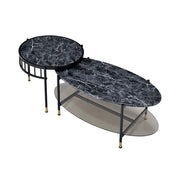Silas Nesting Coffee Table Set - LV01088