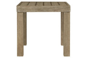 Silo Point Brown Outdoor End Table - Gate FurnitureEnd Table