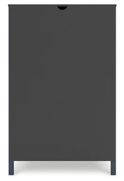 Simmenfort Full Platform Bed with Dresser, Chest and Nightstand in Navy Blue - PKG020628