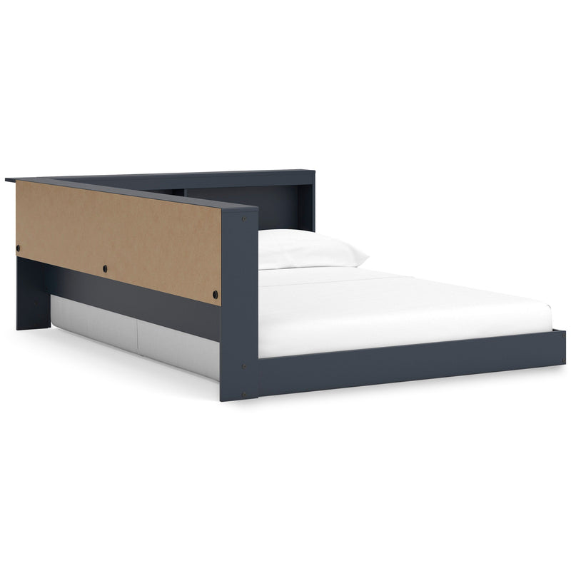 Simmenfort Navy Blue Youth Bookcase Storage Bedroom Set - Gate FurnitureYouth Bedroom Set