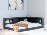 Simmenfort Navy Blue Youth Bookcase Storage Bedroom Set - Gate FurnitureYouth Bedroom Set