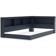 Simmenfort Navy Blue Youth Bookcase Storage Bedroom Set - Gate FurnitureYouth Bedroom Set
