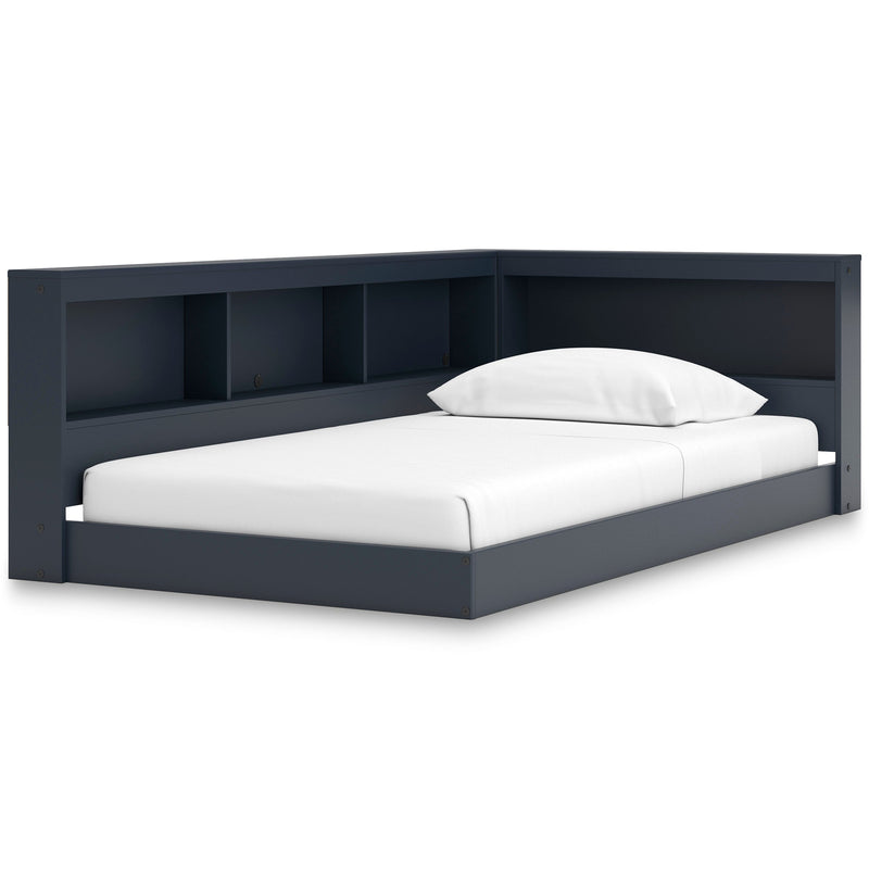 Simmenfort Navy Blue Youth Bookcase Storage Bedroom Set - Gate FurnitureYouth Bedroom Set