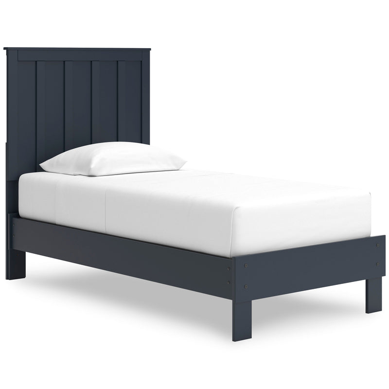 Simmenfort Navy Blue Youth Platform Bedroom Set - Gate FurnitureYouth Bedroom Set