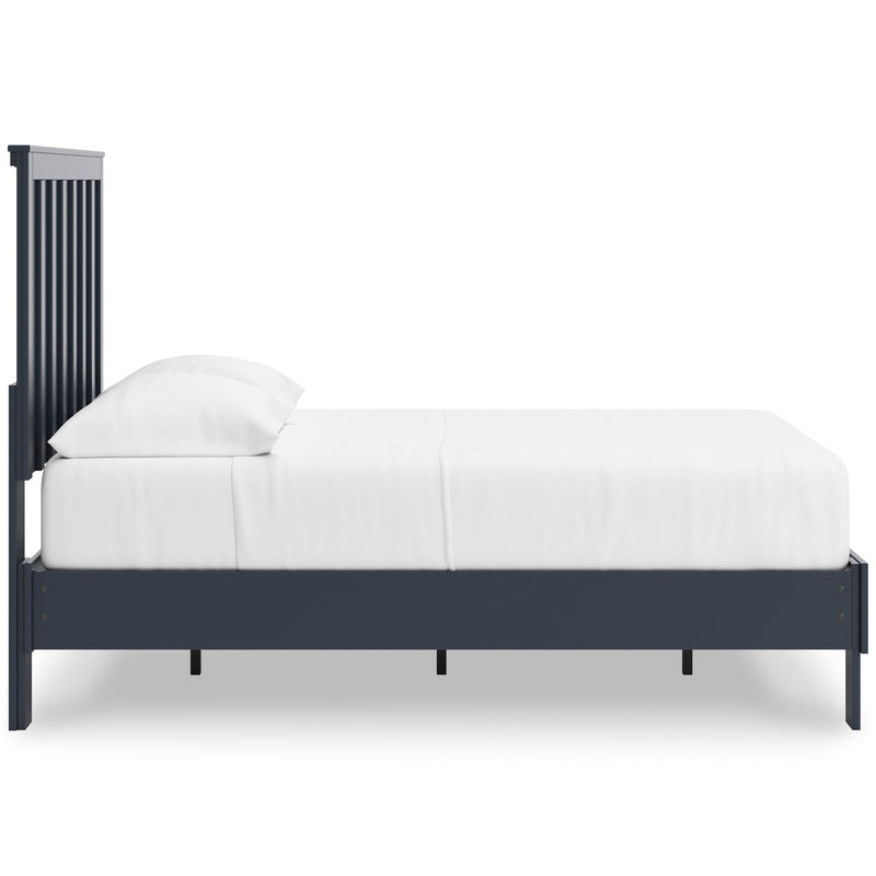 Simmenfort Navy Blue Youth Platform Bedroom Set - Gate FurnitureYouth Bedroom Set