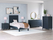 Simmenfort Navy Blue Youth Platform Bedroom Set - Gate FurnitureYouth Bedroom Set