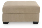 SimpleJoy 3-Piece Sectional and Ottoman - 24203U3