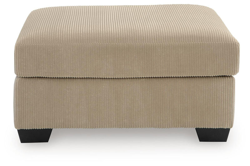 SimpleJoy 3-Piece Sectional and Ottoman - 24203U3