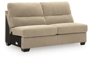 SimpleJoy 3-Piece Sectional and Ottoman - 24203U3