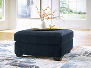 SimpleJoy Navy Oversized Accent Ottoman - 2420508