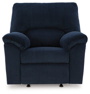 SimpleJoy Navy Recliner - Gate FurnitureRecliner Chair