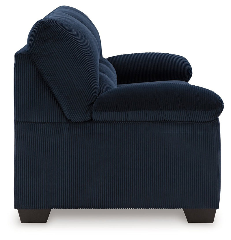 SimpleJoy Navy Sofa - Gate FurnitureSofa