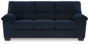 SimpleJoy Navy Sofa - Gate FurnitureSofa