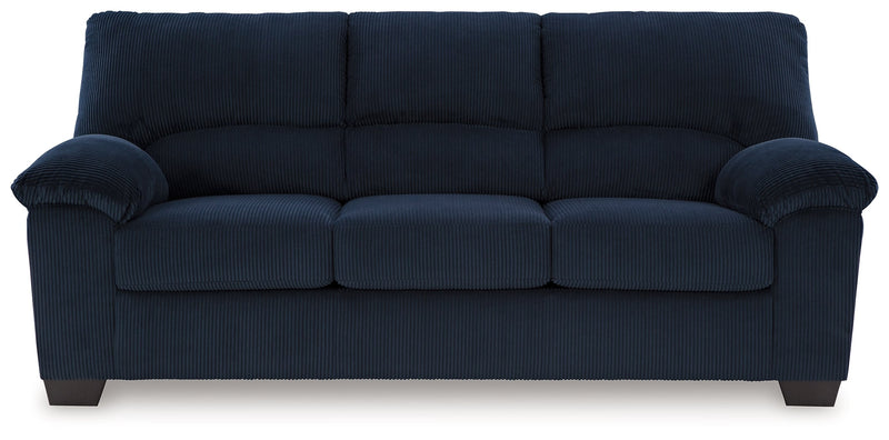 SimpleJoy Navy Sofa - Gate FurnitureSofa